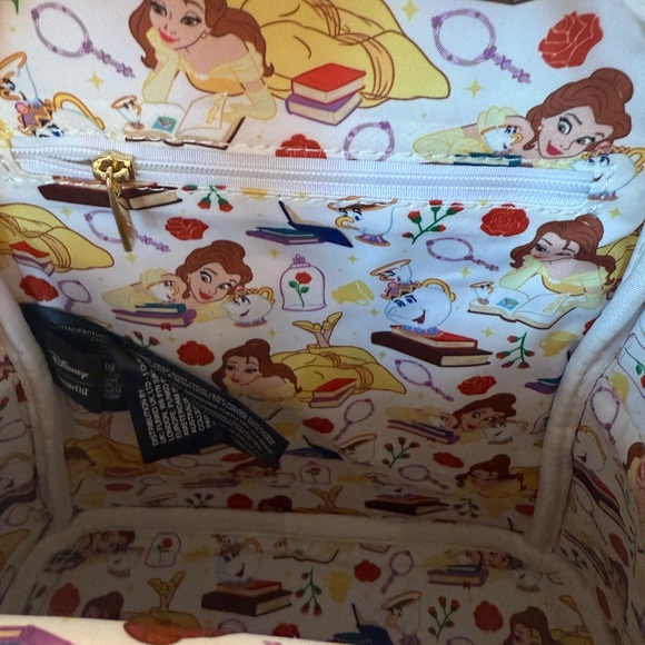 Beauty and the Beast Mrs Potts & Chip DISNEY LOUNGEFLY *New With Tags* - Picture 11 of 12